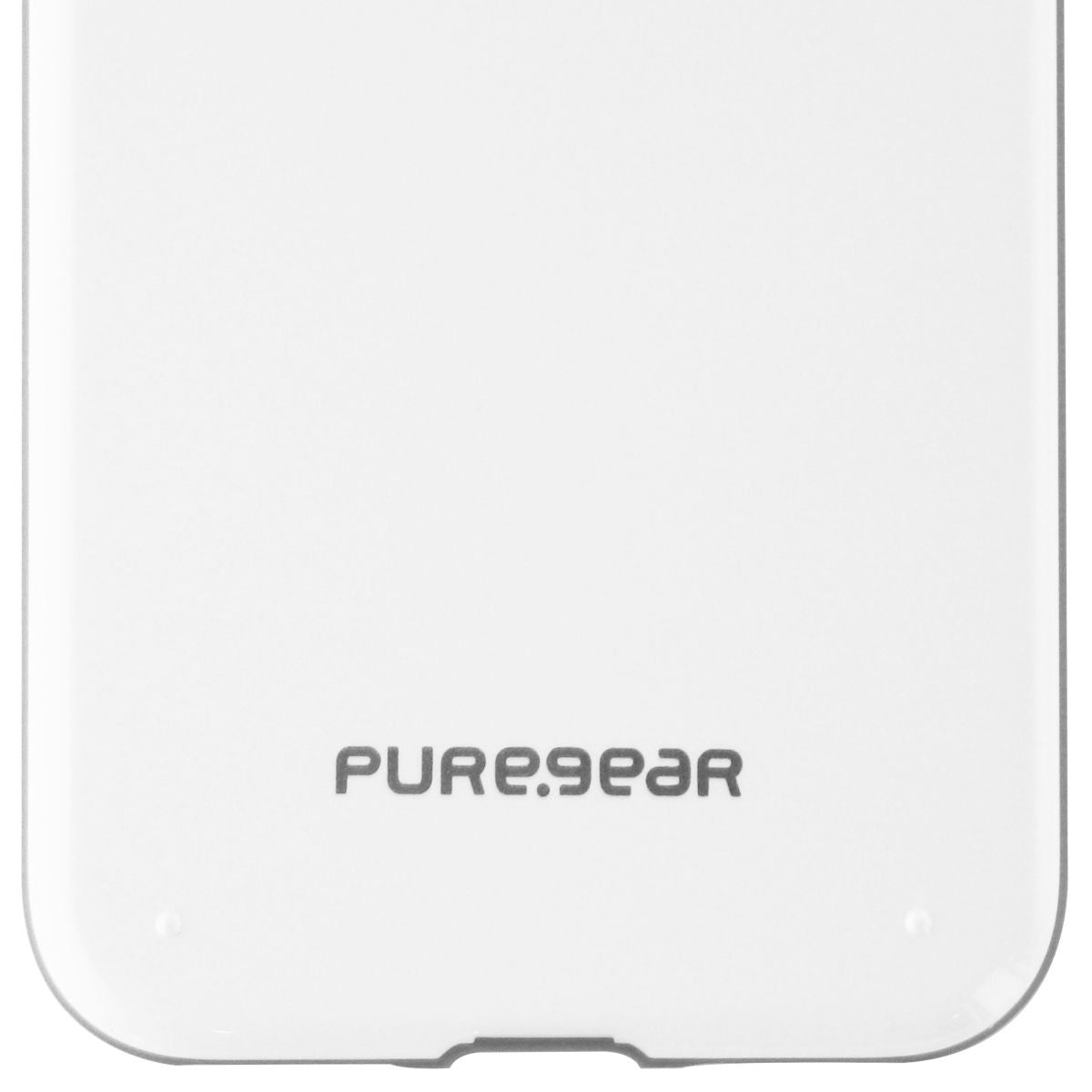 PureGear Slim Shell Series Hard Case for Apple iPhone 8 / 7 - White/Gray Cell Phone - Cases, Covers & Skins PureGear    - Simple Cell Bulk Wholesale Pricing - USA Seller