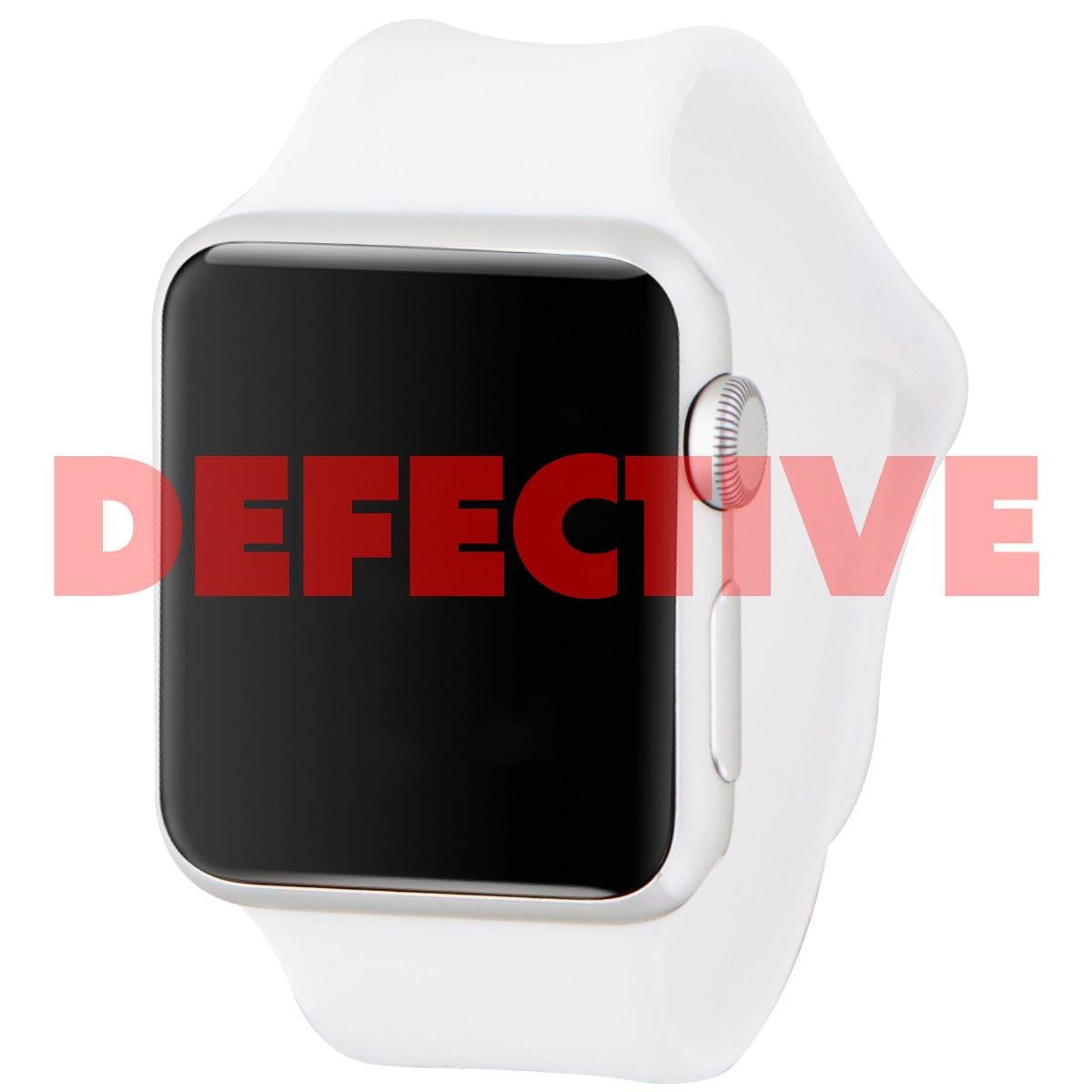 Apple Watch Sport Smartwatch (42mm) A1554 Silver Aluminum/White Sport Band Smart Watches Apple    - Simple Cell Bulk Wholesale Pricing - USA Seller