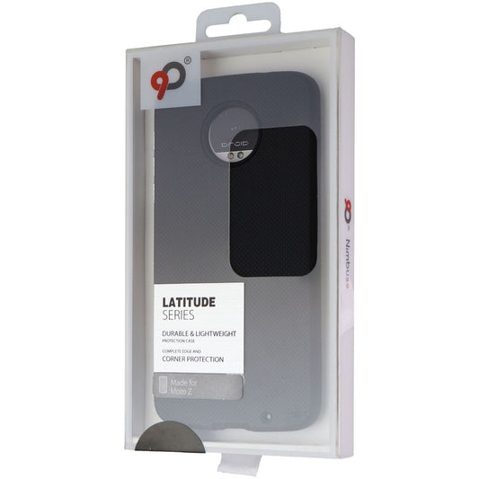 Nimbus9 Latitude Series Dual Layer Case for Motorola Moto Z Droid - Black Cell Phone - Cases, Covers & Skins Nimbus9    - Simple Cell Bulk Wholesale Pricing - USA Seller