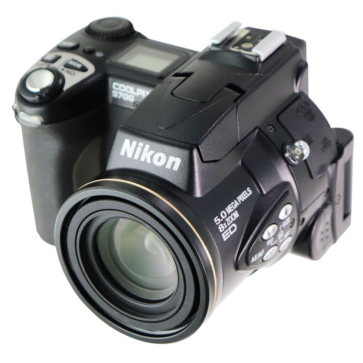 Nikon Coolpix 5700 5MP Digital Camera w/ 8x Optical Zoom - Black Digital Camera - Digital & DSLR Cameras Nikon    - Simple Cell Bulk Wholesale Pricing - USA Seller