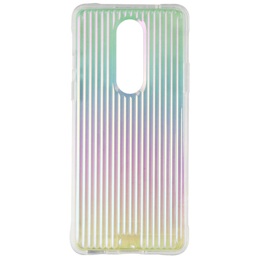 Case-Mate Tough Groove Series Hybrid Case for OnePlus 8 5G - Iridescent/Clear Cell Phone - Cases, Covers & Skins Case-Mate    - Simple Cell Bulk Wholesale Pricing - USA Seller