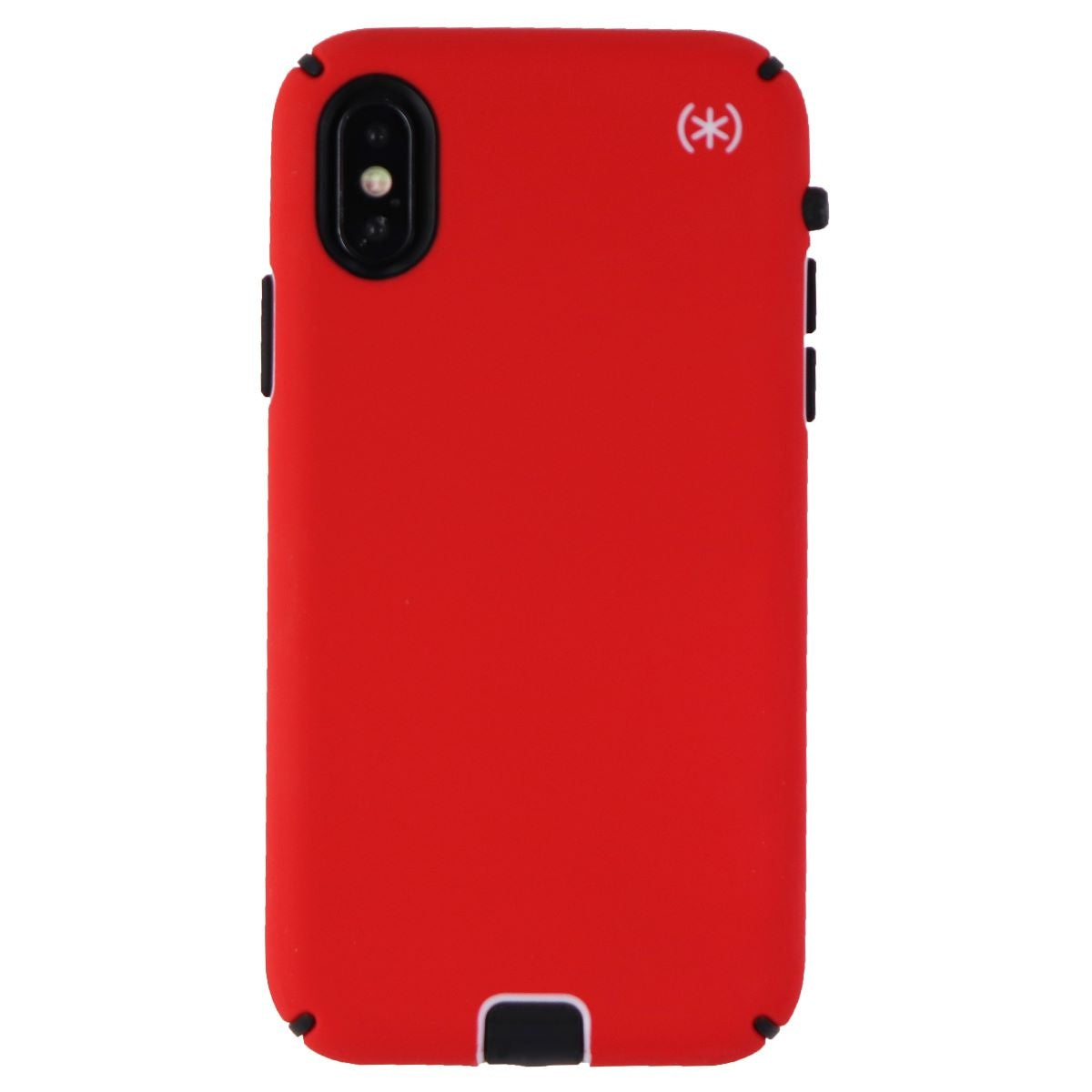 Speck Presidio Sport Series Case for Apple iPhone XS and X  - Matte Red/Black Cell Phone - Cases, Covers & Skins Speck    - Simple Cell Bulk Wholesale Pricing - USA Seller
