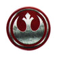 PopSockets PopGrip Collection Grip and Stand  - Star Wars -  Rebel Icon Red/Gray Cell Phone - Mounts & Holders PopSockets    - Simple Cell Bulk Wholesale Pricing - USA Seller