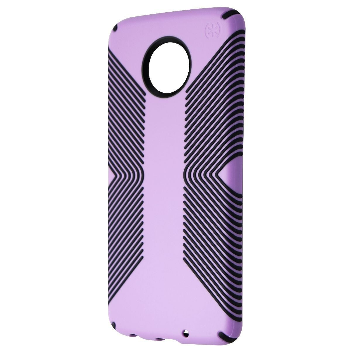 Speck Presidio Grip Series Hybrid Case for Moto Z4 - Jelly Purple/Charcoal Grey Cell Phone - Cases, Covers & Skins Speck    - Simple Cell Bulk Wholesale Pricing - USA Seller