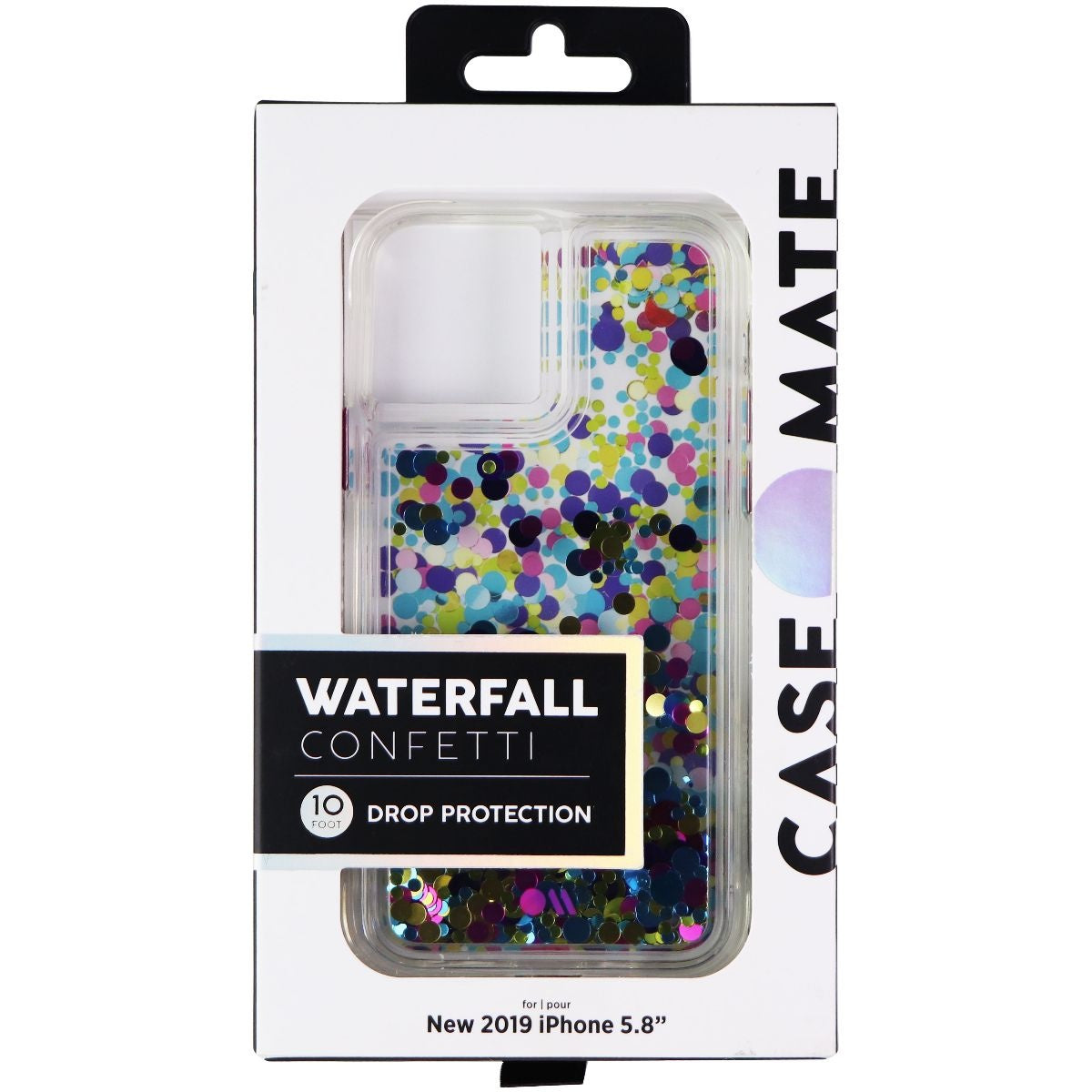 Case-Mate Waterfall Glitter Case for iPhone 11 Pro - Multi-Color / Confetti Cell Phone - Cases, Covers & Skins Case-Mate    - Simple Cell Bulk Wholesale Pricing - USA Seller