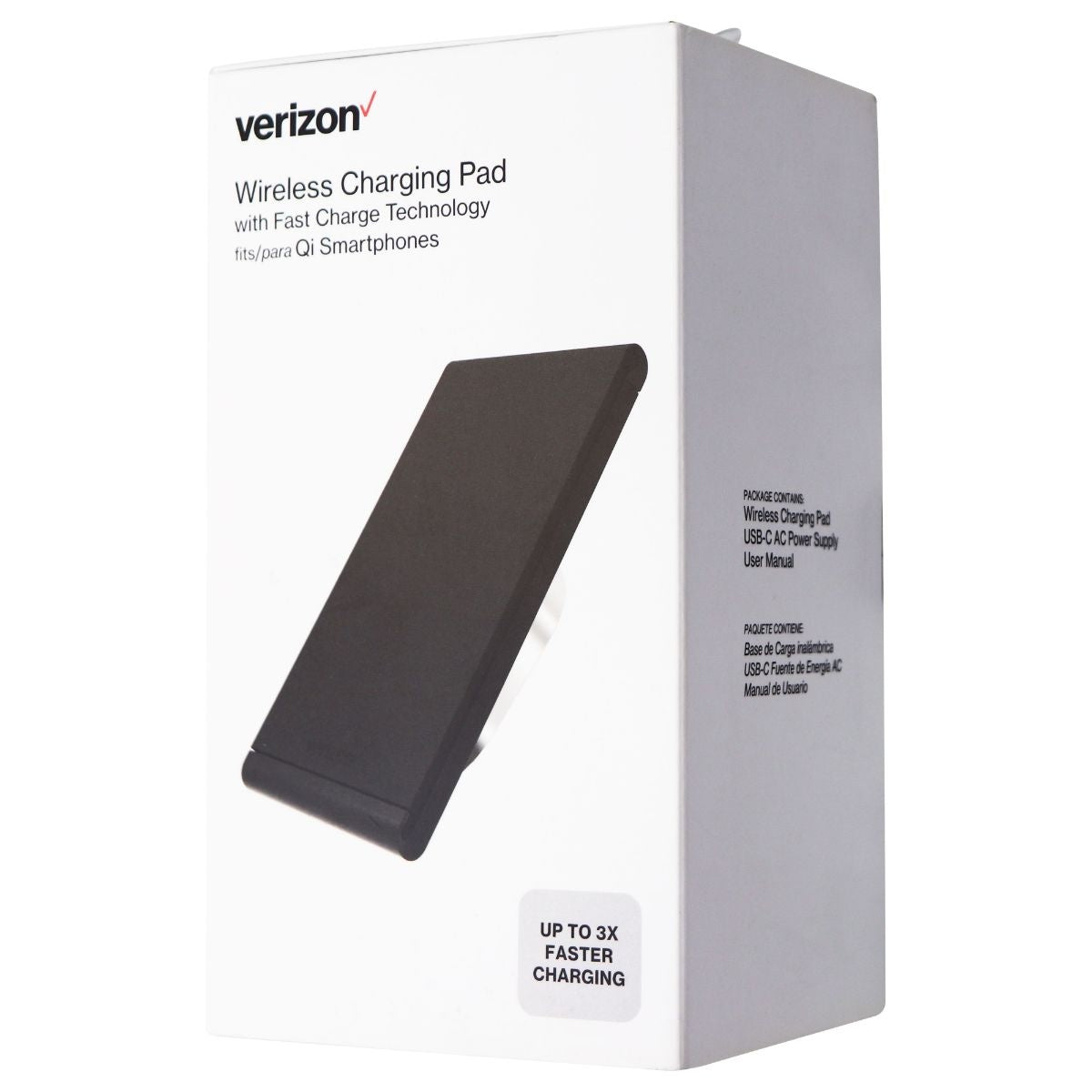 Verizon Wireless Charging Pad w/ Fast Charge Technology - Black Cell Phone - Chargers & Cradles Verizon    - Simple Cell Bulk Wholesale Pricing - USA Seller