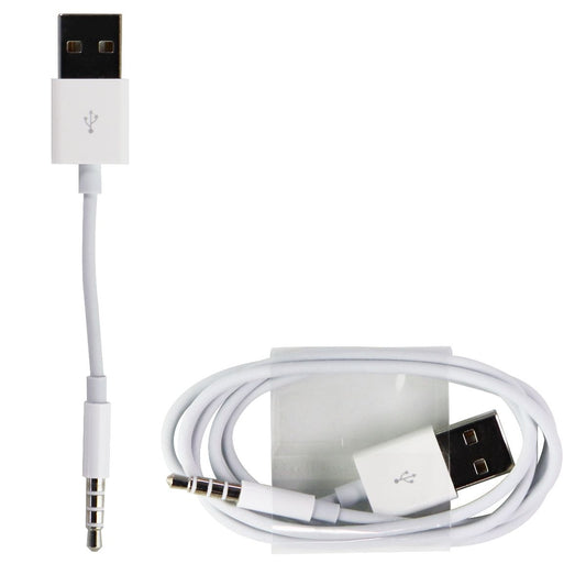Apple (888462406925) iPod Shuffle USB Cable - White Cell Phone - Cables & Adapters Apple    - Simple Cell Bulk Wholesale Pricing - USA Seller