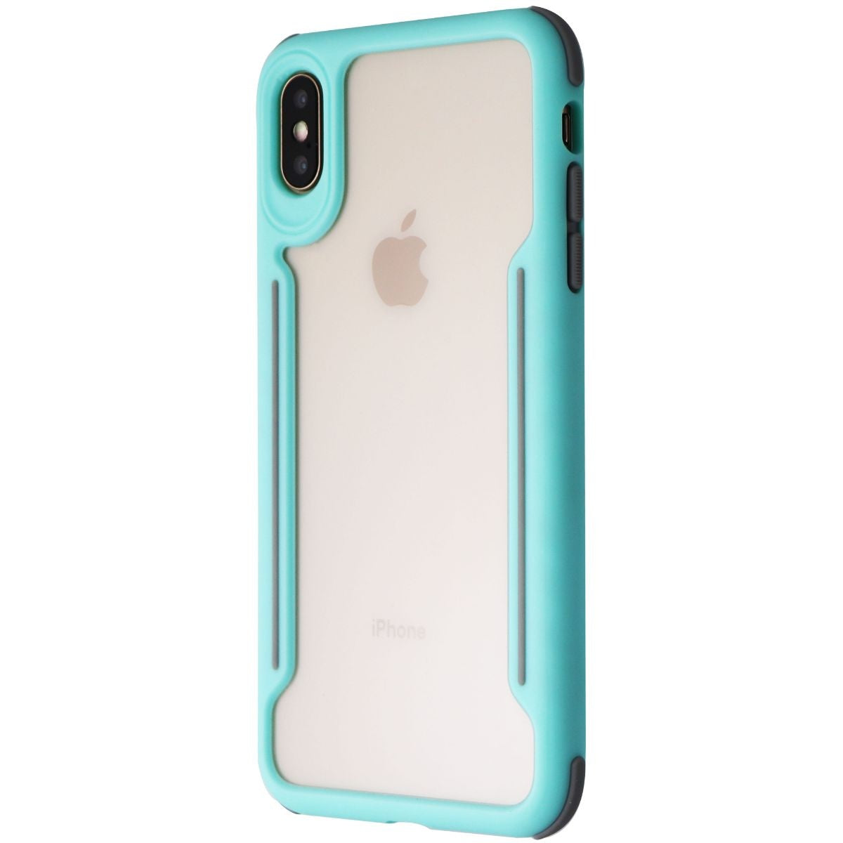 Verizon Slim Guard Clear Grip Case for iPhone XS Max (6.5-In) - Clear/Light Teal Cell Phone - Cases, Covers & Skins Verizon    - Simple Cell Bulk Wholesale Pricing - USA Seller