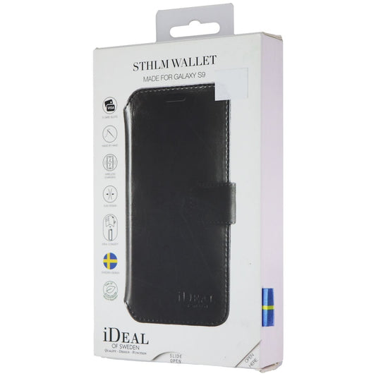 iDeal of Sweden STHLM Wallet Case for Samsung Galaxy S9 - Black Cell Phone - Cases, Covers & Skins iDeal of Sweden    - Simple Cell Bulk Wholesale Pricing - USA Seller