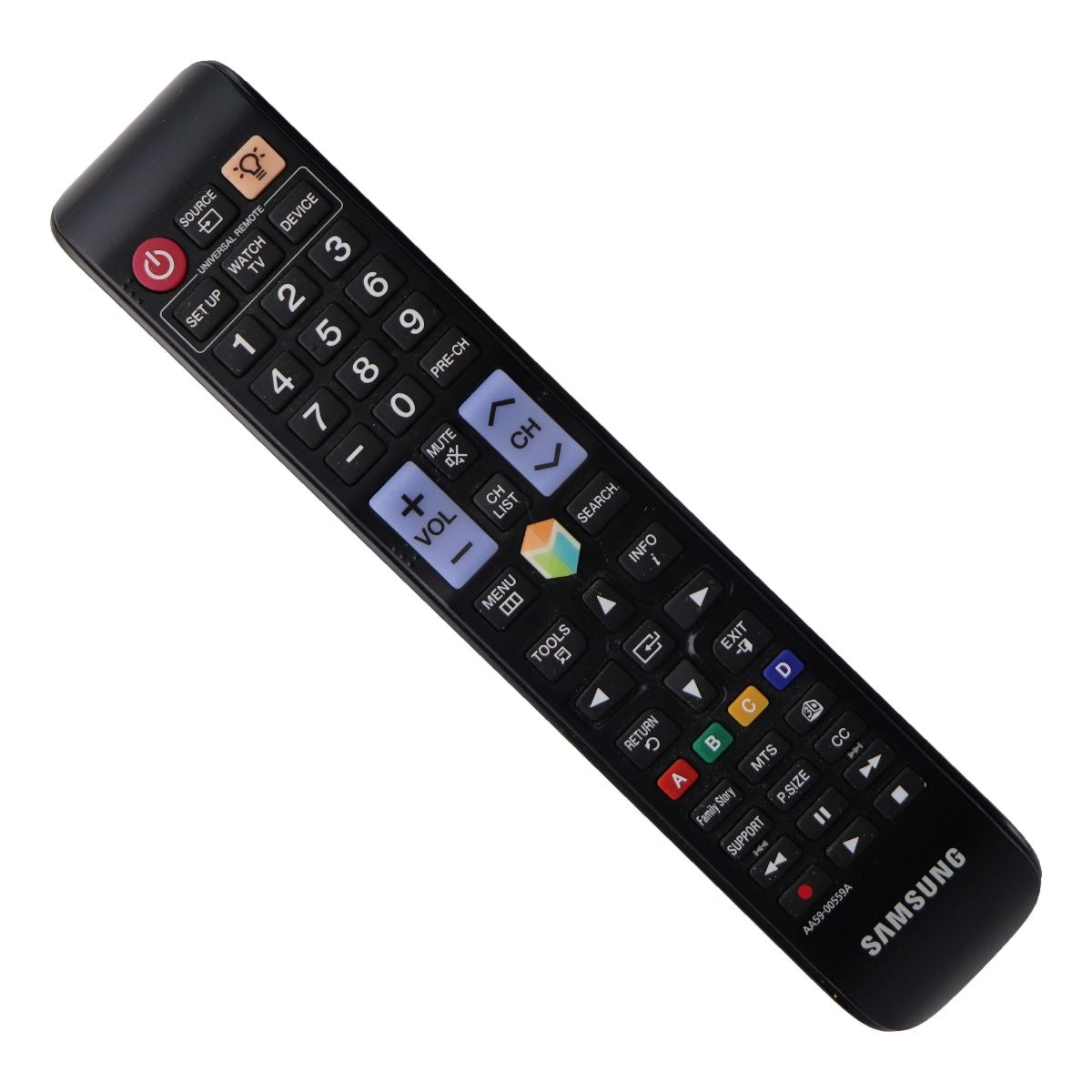 Samsung Remote Control (AA59-00559A) for Select Samsung Smart TVs - Black TV, Video & Audio Accessories - Remote Controls Samsung    - Simple Cell Bulk Wholesale Pricing - USA Seller