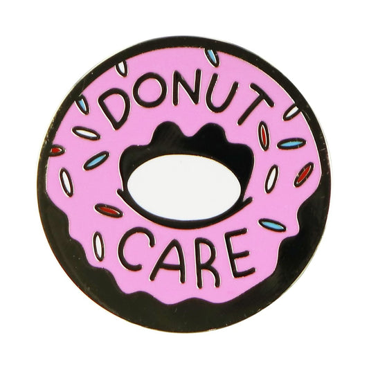 PopSocket PopGrip Collection Grip and Stand for Phone - Donut Care - Enamel/Pink Cell Phone - Mounts & Holders PopSockets    - Simple Cell Bulk Wholesale Pricing - USA Seller