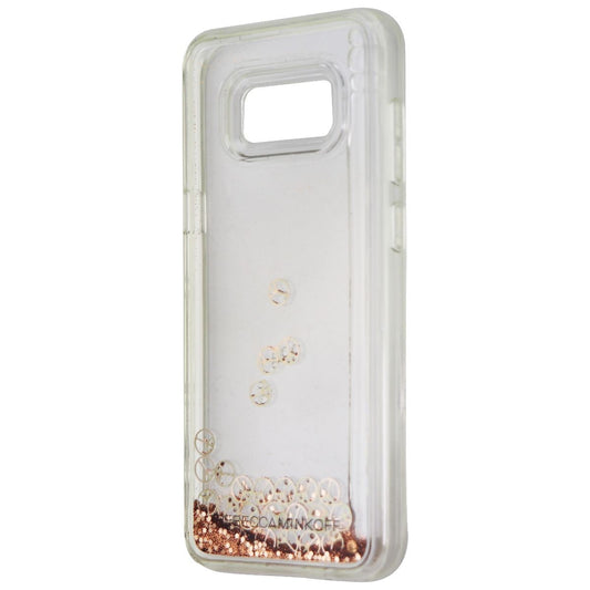 Rebecca MinkOff Glitterfall Case for Samsung Galaxy (S8+) - Rose Gold Peace Sign Cell Phone - Cases, Covers & Skins Rebecca Minkoff    - Simple Cell Bulk Wholesale Pricing - USA Seller