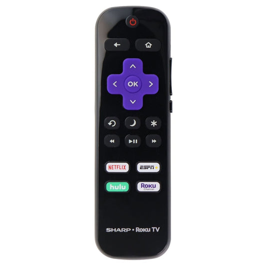 Sharp Remote Control (LC-RCRUDUS-21) for Sharp TV Netflix/ESPN/Hulu - Black TV, Video & Audio Accessories - Remote Controls SHARP    - Simple Cell Bulk Wholesale Pricing - USA Seller