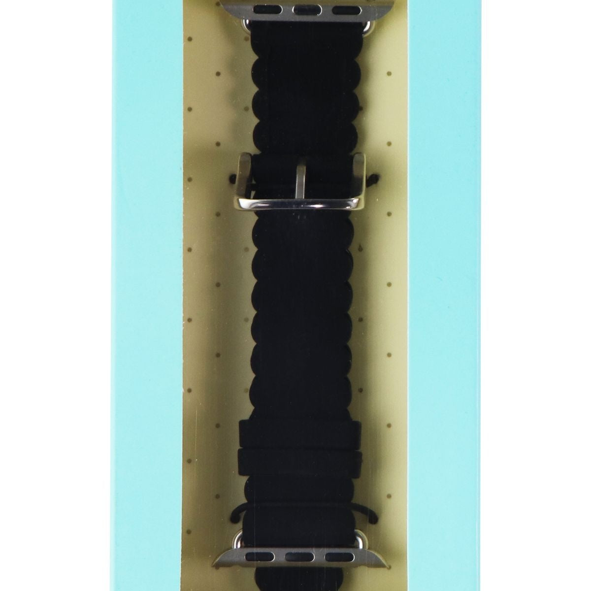 Kate Spade New York 38mm Silicone Strap for Apple Watch 38 & 40mm Cases - Black Smart Watch Accessories - Watch Bands Kate Spade    - Simple Cell Bulk Wholesale Pricing - USA Seller