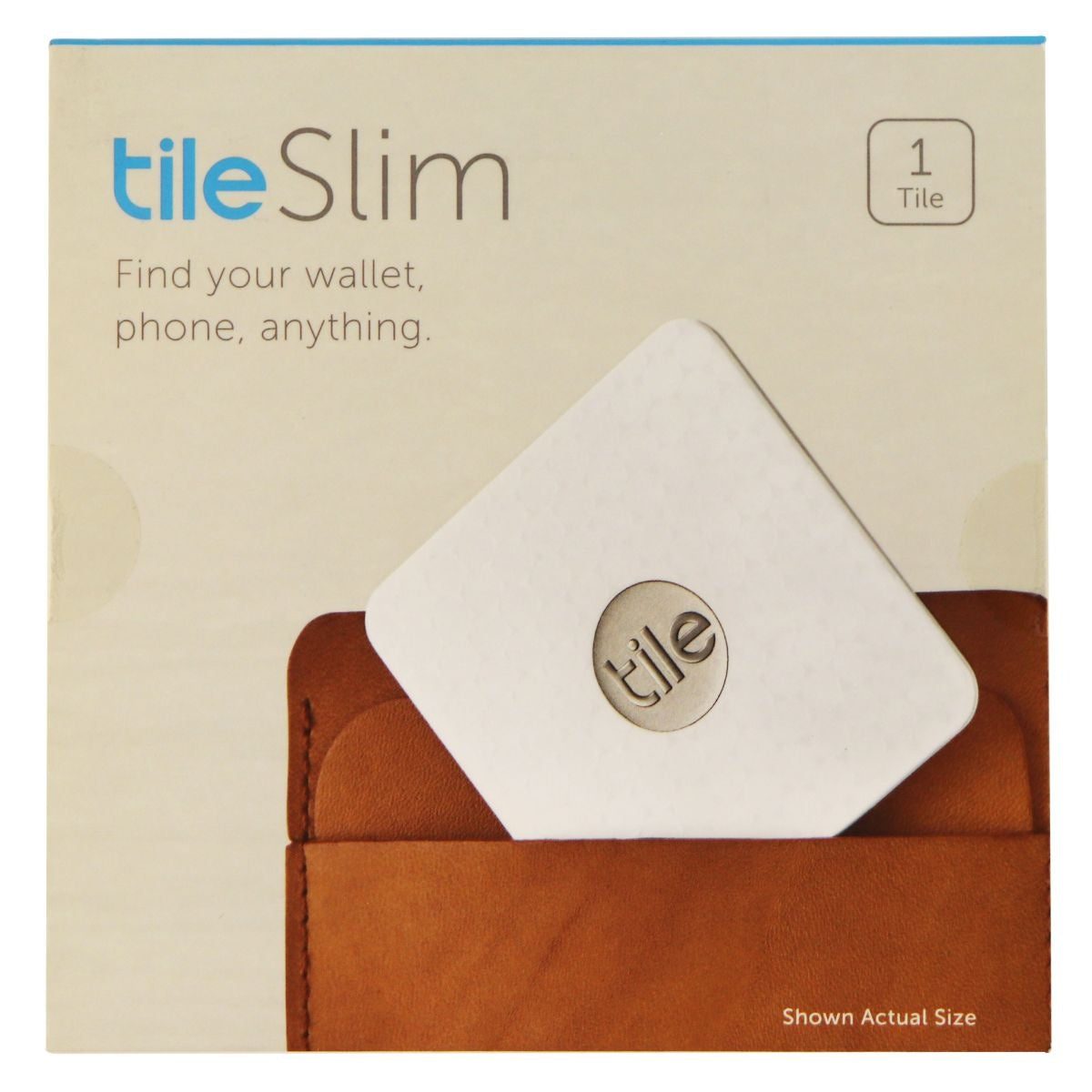 Tile Slim - Phone Finder. Wallet Finder. Anything Finder - 1 Pack - (EC-04001) GPS Accessories & Tracking - Tracking Devices Tile    - Simple Cell Bulk Wholesale Pricing - USA Seller