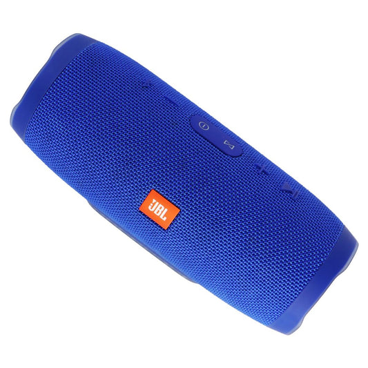 JBL Charge 3 Waterproof Portable 6000mAh Bluetooth Speaker - Blue JBLCHARGE3BLUE Cell Phone - Audio Docks & Speakers JBL    - Simple Cell Bulk Wholesale Pricing - USA Seller