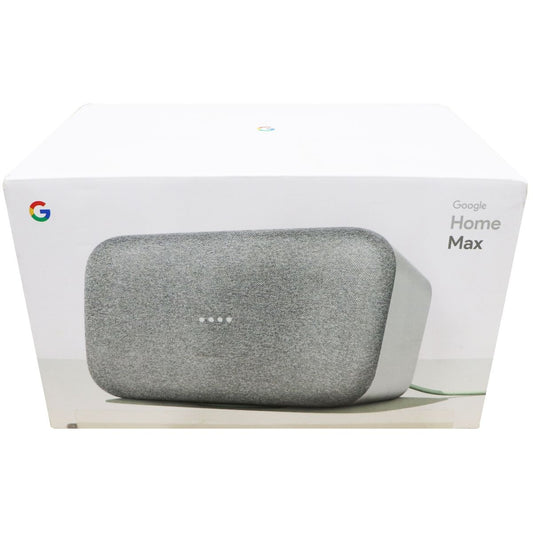 Google Home Max Wi-Fi Speaker with Google Assistant - Chalk (GA00222-US) Home Multimedia - Home Speakers & Subwoofers Google    - Simple Cell Bulk Wholesale Pricing - USA Seller