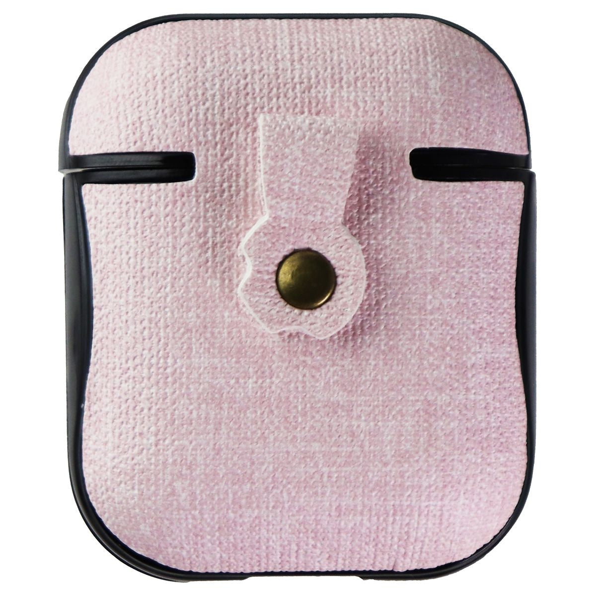 Key Hard Shell Case and Clip for Apple AirPods 1st and 2nd Gen - Pink/Black Cell Phone - Cases, Covers & Skins Key    - Simple Cell Bulk Wholesale Pricing - USA Seller