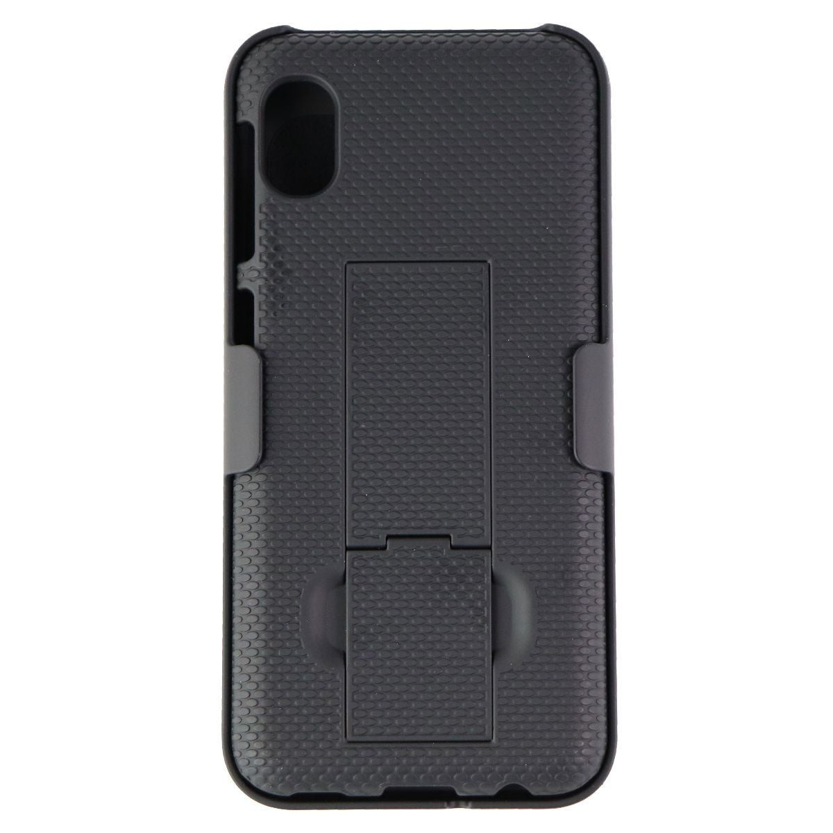 Verizon OEM Shell Holster Combo Case w/ Clip for Samsung Galaxy A10e - Black Cell Phone - Cases, Covers & Skins Verizon    - Simple Cell Bulk Wholesale Pricing - USA Seller