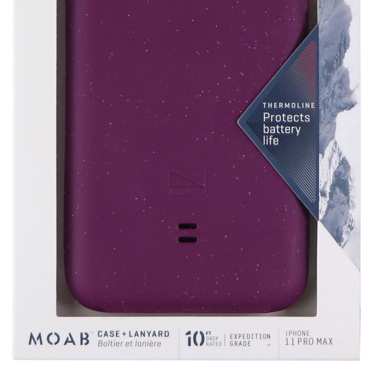 Lander Moab Rugged Outdoor Series Case for Apple iPhone 11 Pro Max - Berry Cell Phone - Cases, Covers & Skins Lander    - Simple Cell Bulk Wholesale Pricing - USA Seller