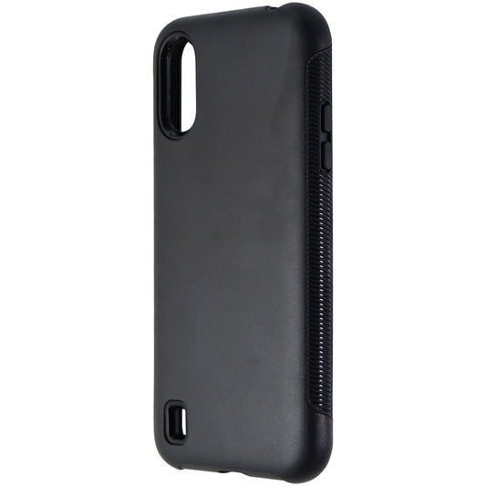 Verizon Rugged Dual Layer Case & Blue Light Glass for Samsung Galaxy A01 - Black Cell Phone - Cases, Covers & Skins Verizon    - Simple Cell Bulk Wholesale Pricing - USA Seller
