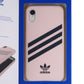 Adidas 3-Stripe Snap Case for Apple iPhone XR - Pink and Gray Cell Phone - Cases, Covers & Skins Adidas    - Simple Cell Bulk Wholesale Pricing - USA Seller