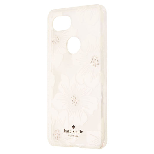 Kate Spade New York Hardshell Case for Google Pixel 2 XL - Clear/White Flowers Cell Phone - Cases, Covers & Skins Kate Spade    - Simple Cell Bulk Wholesale Pricing - USA Seller