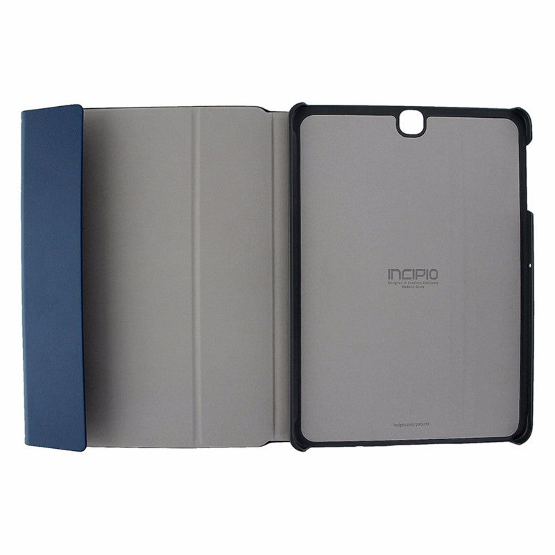 Incipio Faraday Folio Case for Samsung Galaxy Tab S2 (9.7-inch) Tablet - Blue iPad/Tablet Accessories - Cases, Covers, Keyboard Folios Incipio    - Simple Cell Bulk Wholesale Pricing - USA Seller