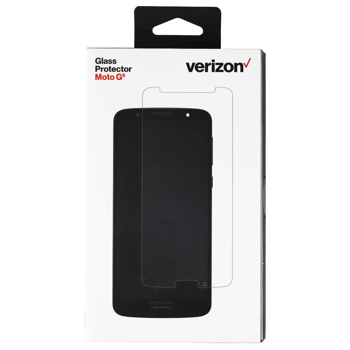 Verizon Tempered Glass Screen Protector for Motorola Moto G6 - Clear Cell Phone - Screen Protectors Verizon    - Simple Cell Bulk Wholesale Pricing - USA Seller