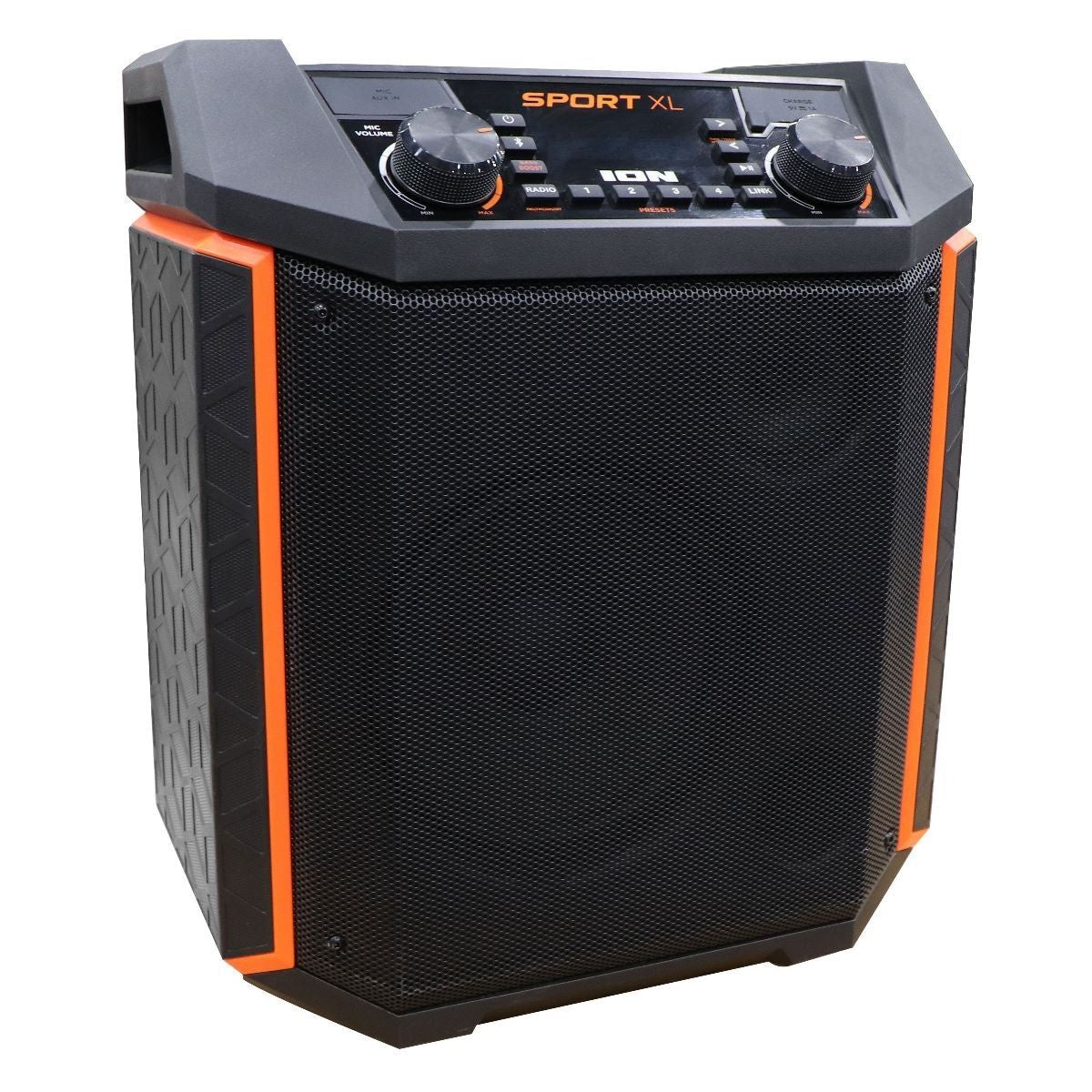 ION Audio Sport XL 8-inch 2-Way Tailgate Portable PA Speaker - Black Portable Audio & Headphones - Portable Stereos, Boomboxes ION Audio    - Simple Cell Bulk Wholesale Pricing - USA Seller