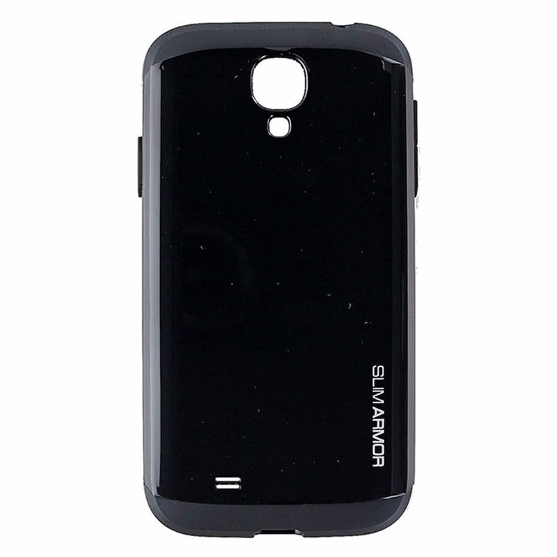 Spigen Slim Armor Dual Layer Case for Samsung Galaxy S4 - Black Cell Phone - Cases, Covers & Skins Spigen    - Simple Cell Bulk Wholesale Pricing - USA Seller