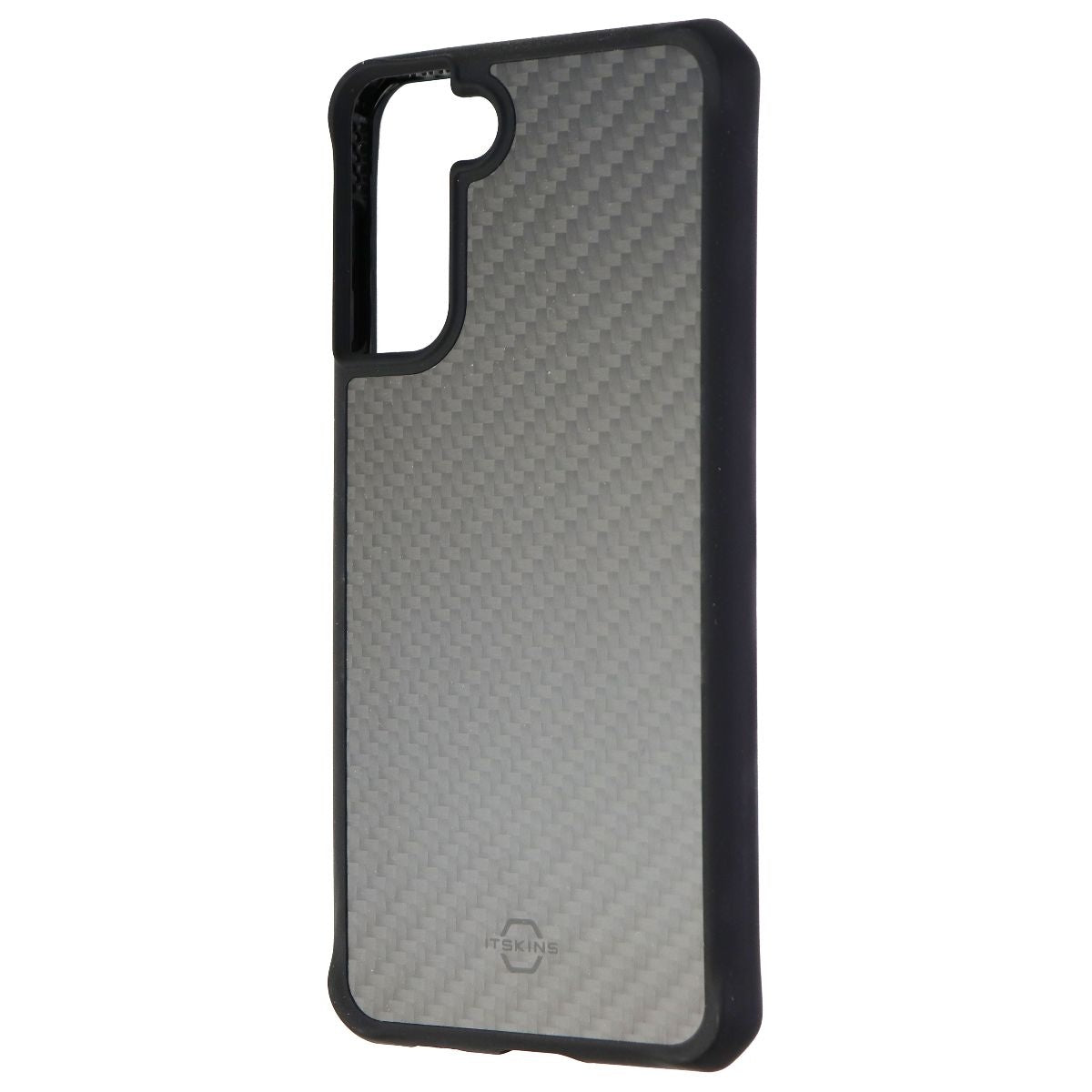 ITSKINS Hybrid Carbon Series Hard Case for Samsung Galaxy (S21+) - Black Cell Phone - Cases, Covers & Skins ITSKINS    - Simple Cell Bulk Wholesale Pricing - USA Seller