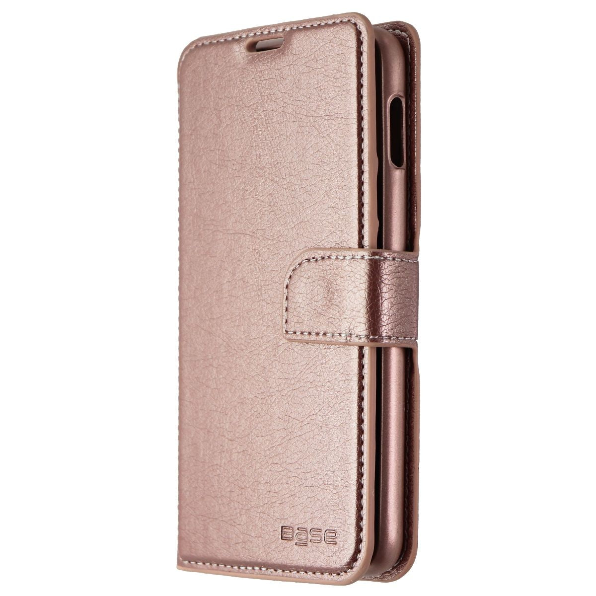Base Wallet Folio Series Case for Samsung Galaxy S10e - Rose Gold Cell Phone - Cases, Covers & Skins Base    - Simple Cell Bulk Wholesale Pricing - USA Seller