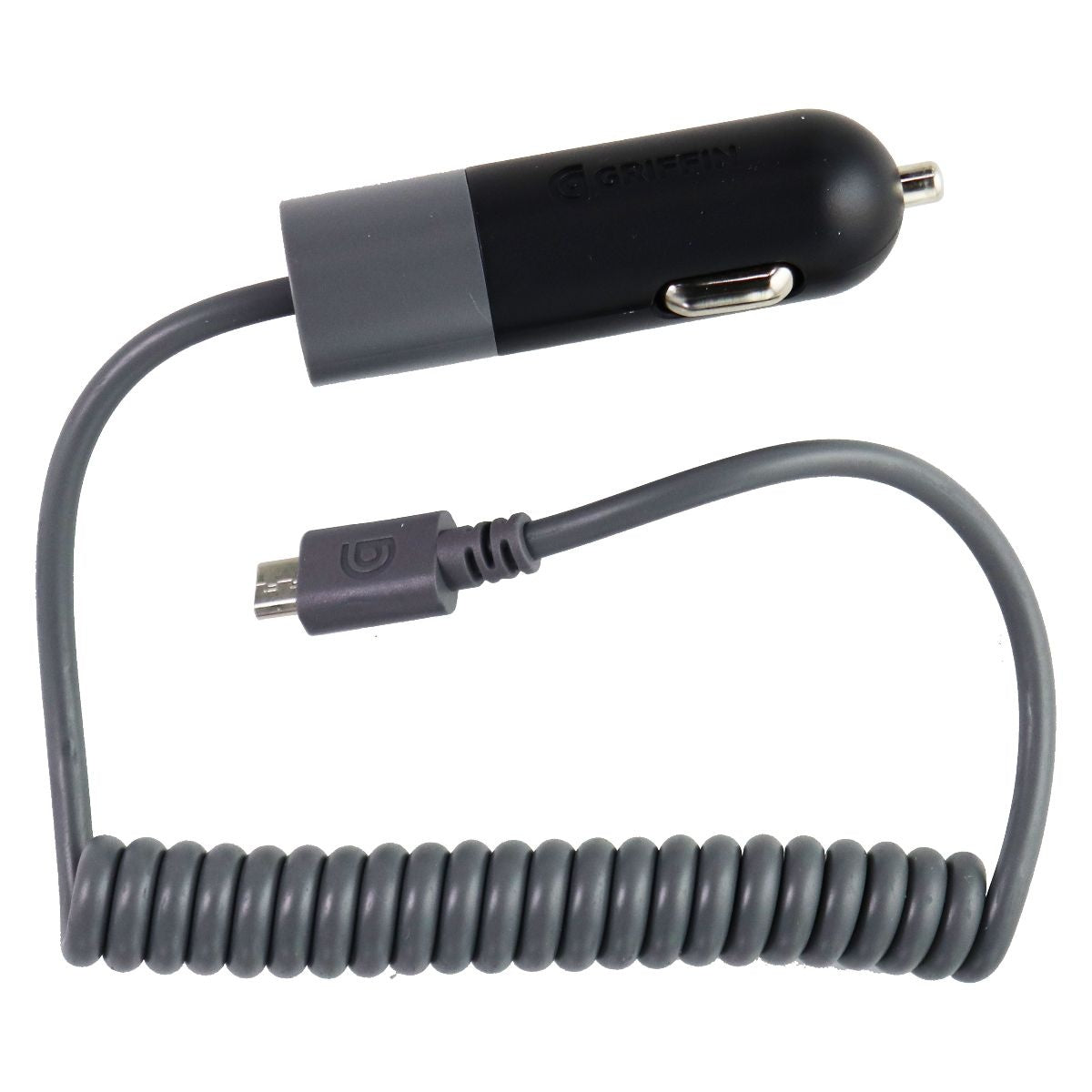 Griffin (2.4-Amp) PowerJolt SE Car Charger with Micro-USB Connector - Black/Gray Cell Phone - Chargers & Cradles Griffin    - Simple Cell Bulk Wholesale Pricing - USA Seller