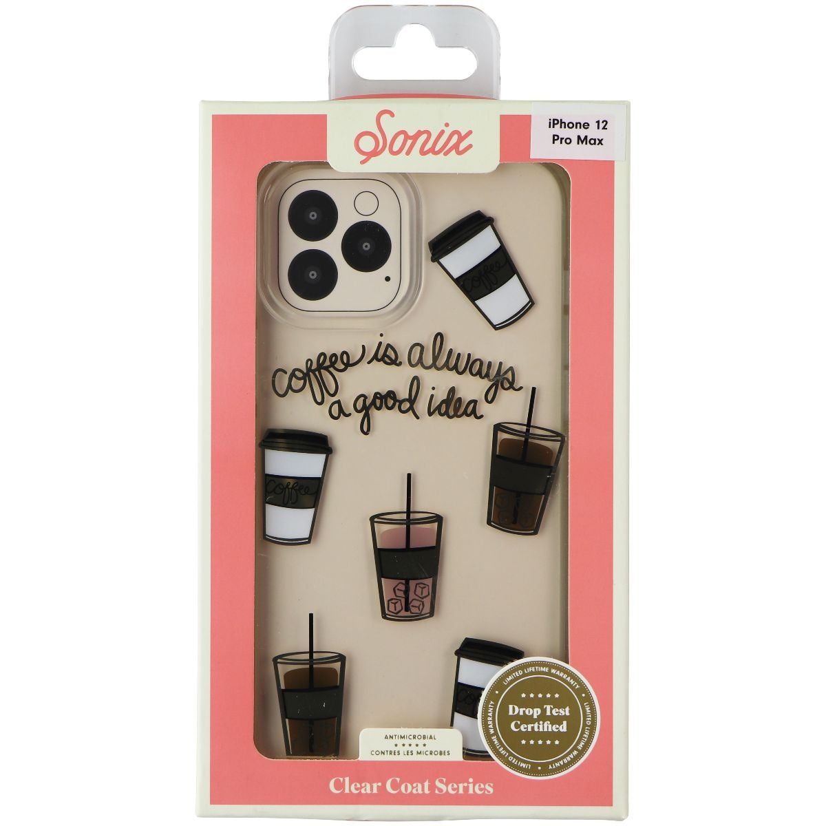 Sonix Clear Coat Series Case for iPhone 12 Pro Max - Coffee Cell Phone - Cases, Covers & Skins Sonix    - Simple Cell Bulk Wholesale Pricing - USA Seller