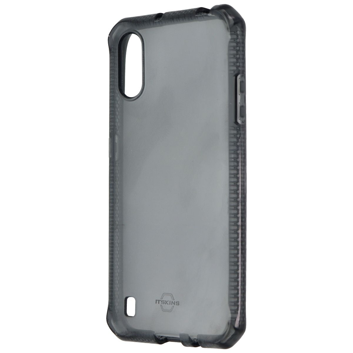 ITSKINS Spectrum Clear Case for Samsung Galaxy A01 - Smoke Cell Phone - Cases, Covers & Skins ITSKINS    - Simple Cell Bulk Wholesale Pricing - USA Seller
