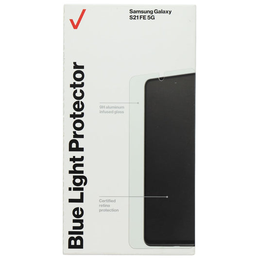 Verizon Blue Light Screen Protector for Samsung Galaxy S21 FE 5G - Clear/Tinted Cell Phone - Screen Protectors Verizon    - Simple Cell Bulk Wholesale Pricing - USA Seller