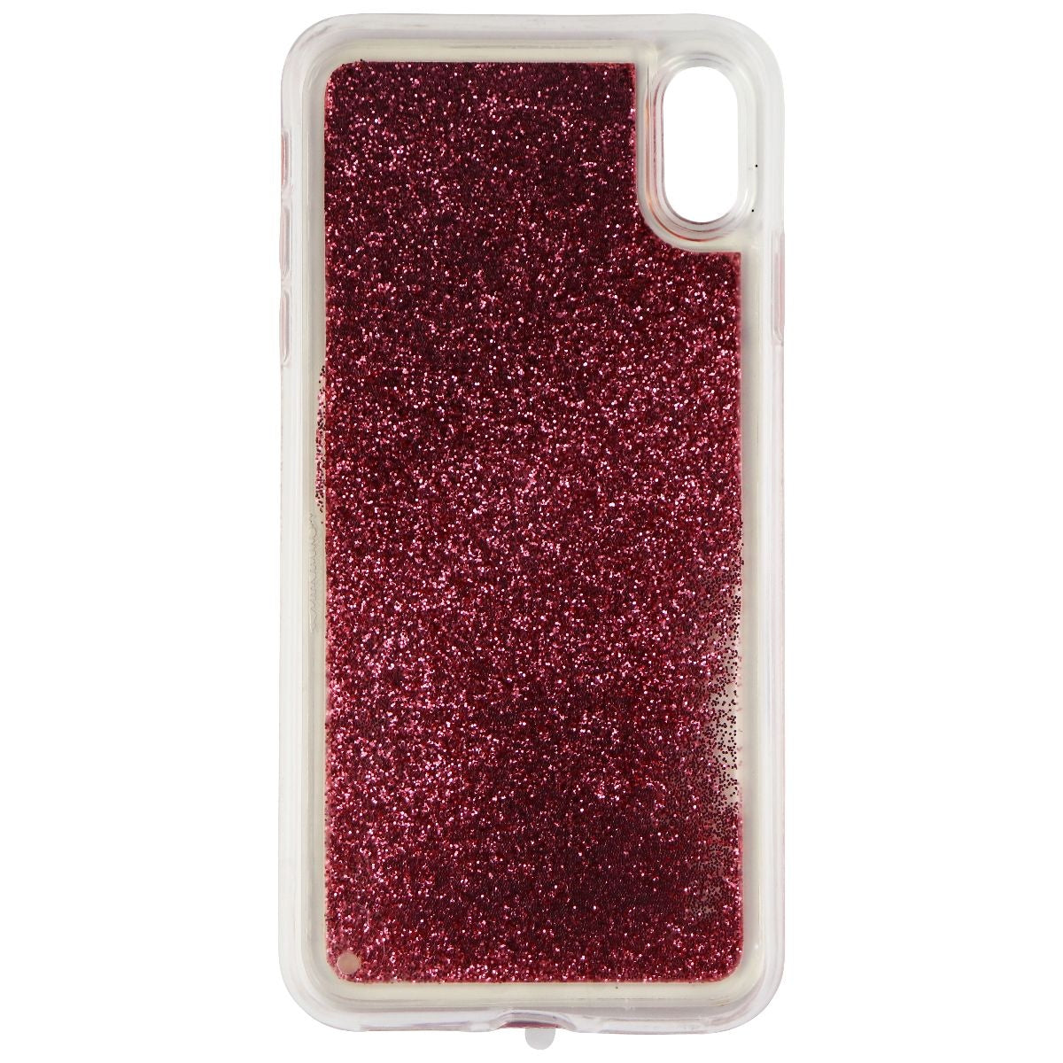 EMERGE SNOW GLOBE Case for iPhone XS Max - Glitter Flowing Liquid Glitter Pink Cell Phone - Cases, Covers & Skins Emerge    - Simple Cell Bulk Wholesale Pricing - USA Seller
