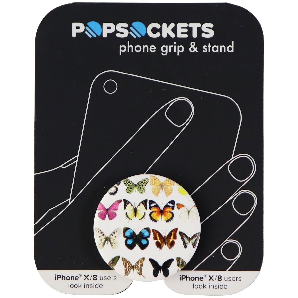 PopSockets: Collapsible Grip & Stand for Phones and Tablets - Butterfly Bell Jar Cell Phone - Mounts & Holders PopSockets    - Simple Cell Bulk Wholesale Pricing - USA Seller