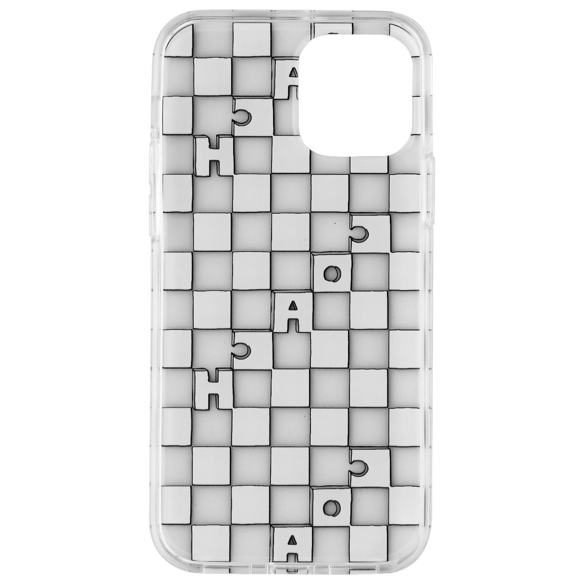 Coach Protective Hardshell Case for iPhone 12 & 12 Pro - Checkered Cell Phone - Cases, Covers & Skins Coach    - Simple Cell Bulk Wholesale Pricing - USA Seller