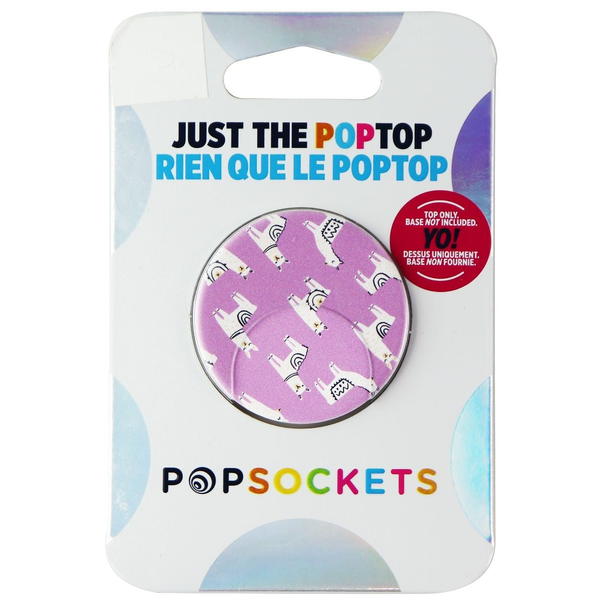 PopSockets Phone Grip PopTop (Top Design of PopSocket ONLY) - Lotsa Llama Cell Phone - Mounts & Holders PopSockets    - Simple Cell Bulk Wholesale Pricing - USA Seller
