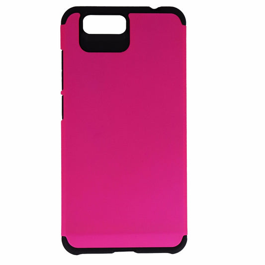 TekYa Dual Layer Case Cover for BLU Vivo 5 - Matte Pink / Black Cell Phone - Cases, Covers & Skins TekYa    - Simple Cell Bulk Wholesale Pricing - USA Seller