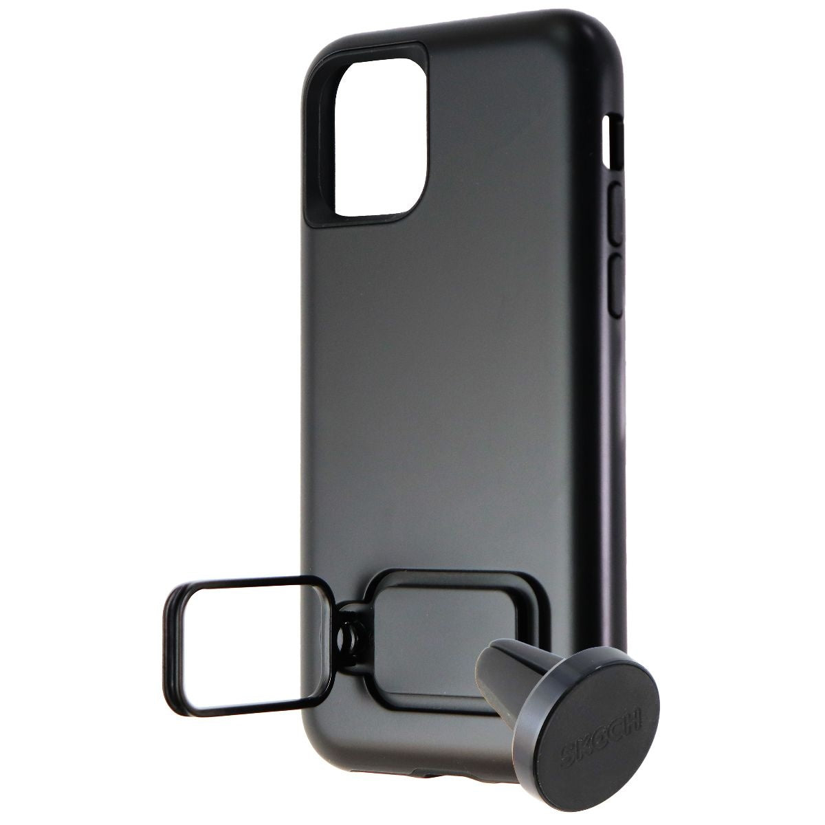 Skech Vortex Hybrid Case with Ring Kickstand for iPhone 11 Pro - Black Cell Phone - Cases, Covers & Skins Skech    - Simple Cell Bulk Wholesale Pricing - USA Seller