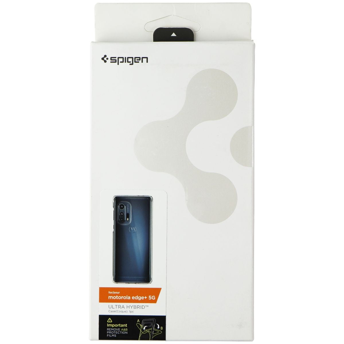 Spigen Ultra Hybrid Series Case for Motorola Edge+ 5G (2020)  - Crystal Clear Cell Phone - Cases, Covers & Skins Spigen    - Simple Cell Bulk Wholesale Pricing - USA Seller