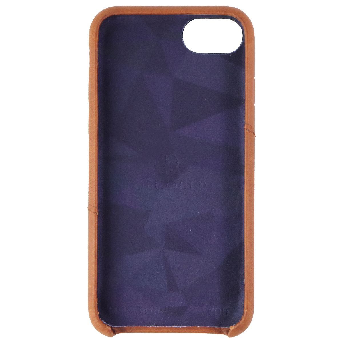 Decoded Leather Case for Apple SE (2nd Gen) / iPhone 8 / 7 / 6s / 6 - Cinnamon Cell Phone - Cases, Covers & Skins Decoded    - Simple Cell Bulk Wholesale Pricing - USA Seller