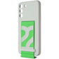 Samsung Silicone Cover with Strap for Samsung Galaxy S22+ (Plus) - White / Green Cell Phone - Cases, Covers & Skins Samsung    - Simple Cell Bulk Wholesale Pricing - USA Seller