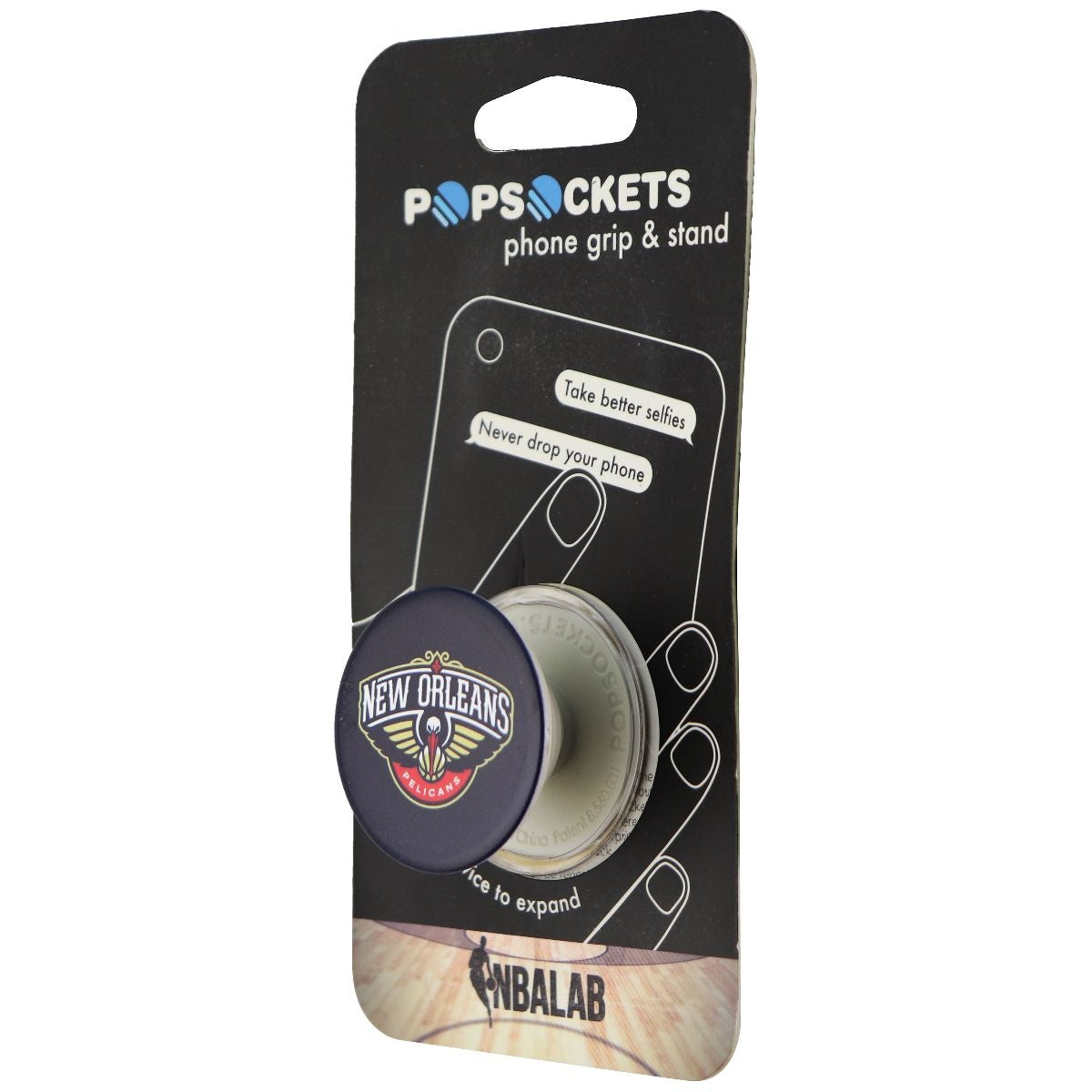 PopSockets Grip & Stand for Phones/Tablets - NBA New Orleans Pelicans Cell Phone - Mounts & Holders PopSockets    - Simple Cell Bulk Wholesale Pricing - USA Seller