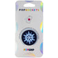 PopSockets: PopGrip Expanding Stand and Grip with Swappable Top - Neon Snowflake Cell Phone - Mounts & Holders PopSockets    - Simple Cell Bulk Wholesale Pricing - USA Seller