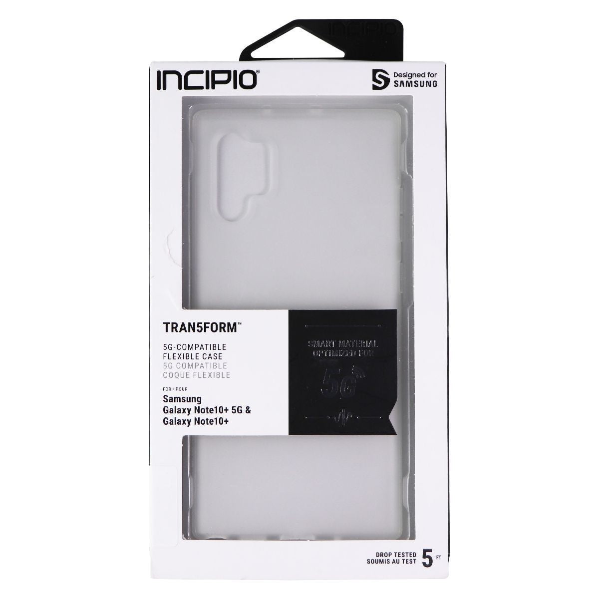 Incipio Tran5form Series Case for Galaxy Note10+ / Note10+ (5G) - Clear / Frost Cell Phone - Cases, Covers & Skins Incipio    - Simple Cell Bulk Wholesale Pricing - USA Seller