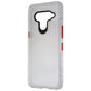 Nimbus9 Phantom 2 Series Flexible Gel Case for LG V50 ThinQ - Clear / Red Cell Phone - Cases, Covers & Skins Nimbus9    - Simple Cell Bulk Wholesale Pricing - USA Seller